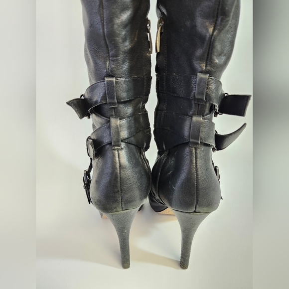 Gorgeous black knee high Sam Edelman Boots size 7.5 - Picture 3 of 7